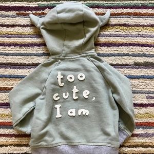 Baby Gap Star Wars Yoda 2 piece